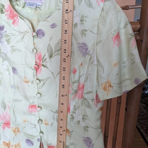 Maggy London Petites Silk Suit 6 - Picture 10 of 15